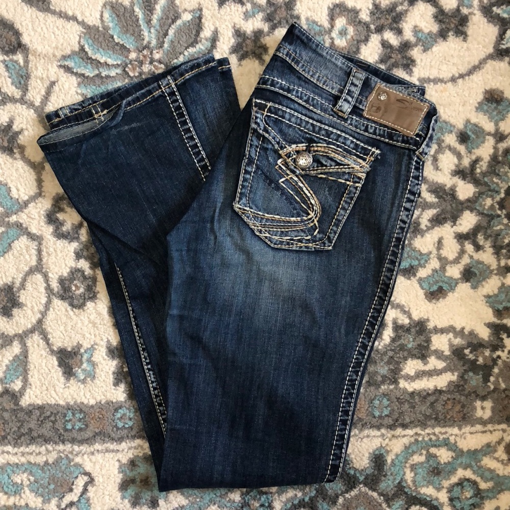 Women’s Jeans Silver Size 30
